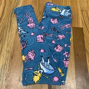 NWOT LULAROE DISNEY ALICE IN WONDERLAND LEGGINGS